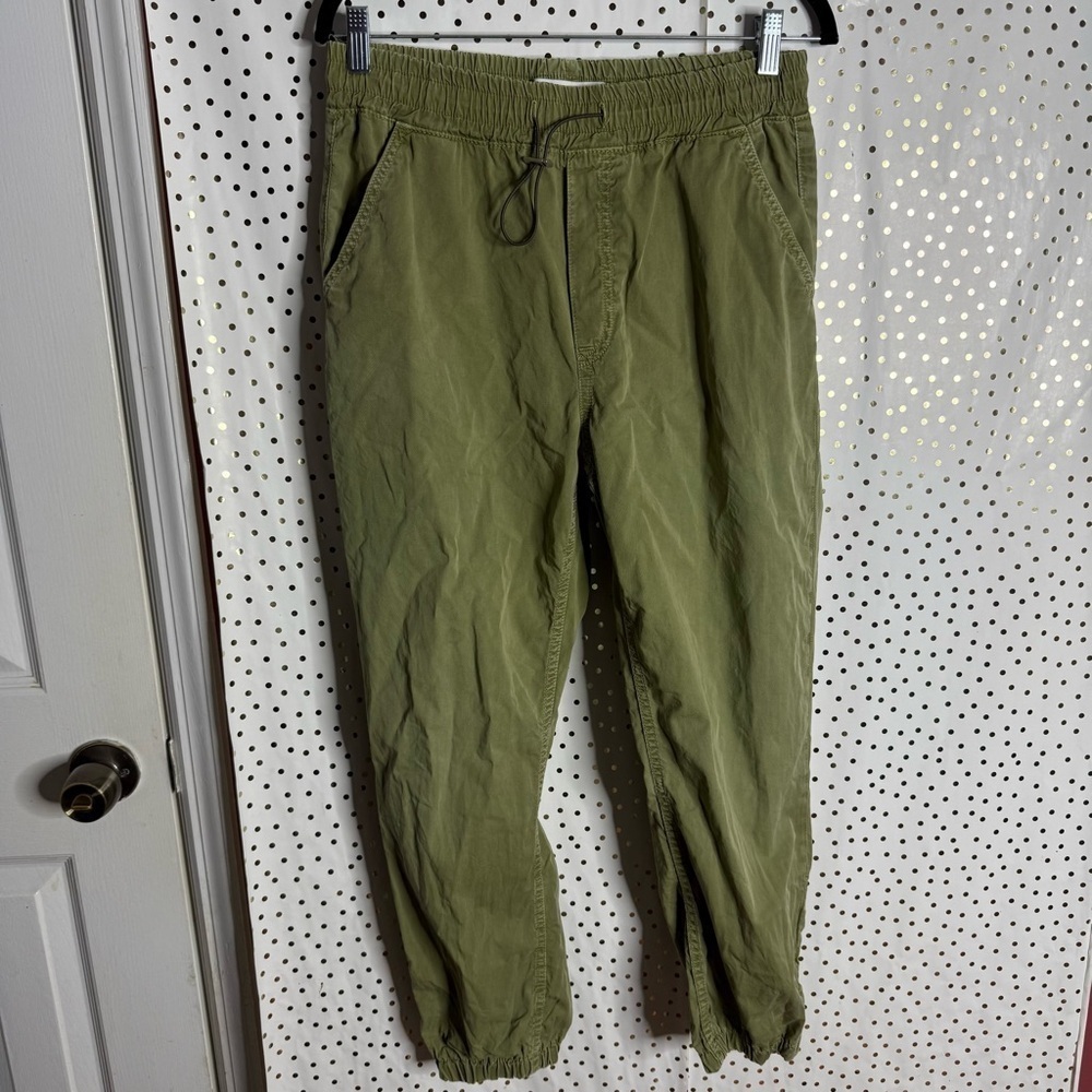 Zara Olive Green Women Pants